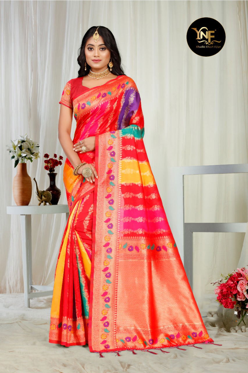 Ynf Aadikara Fancy Ethnic Wear Art Silk Designer Saree Collection